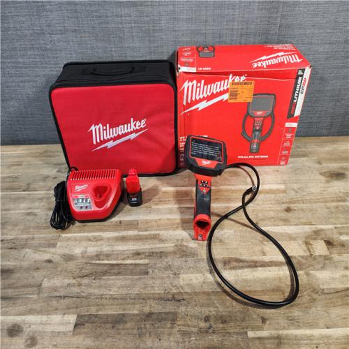 HOUSTON LOCATION - AS-IS MILWAUKEE M12 12V Lithium-Ion Cordless M-SPECTOR 360-Degree 4 Ft. Inspection Camera Kit