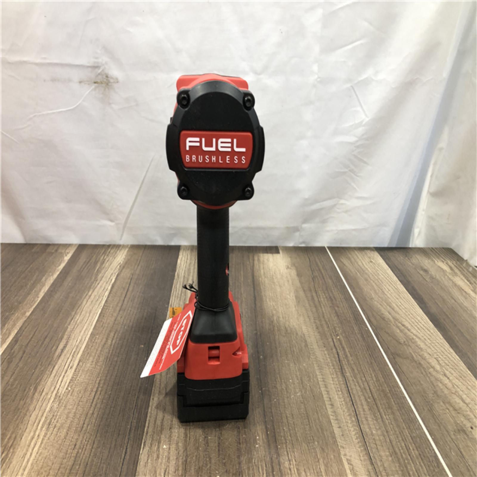 AS-IS Milwaukee FUEL ONE-KEY 18V Li-Ion Brushless Cordless 1/2 in. High-Torque Impact Wrench with Friction Ring  Resistant Batteries