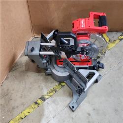 HOUSTON LOCATION - AS-IS Milwaukee M18 FUEL 7-1/4 in. Cordless Brushless Dual-Bevel Sliding Compound Miter Saw (Tool Only)
