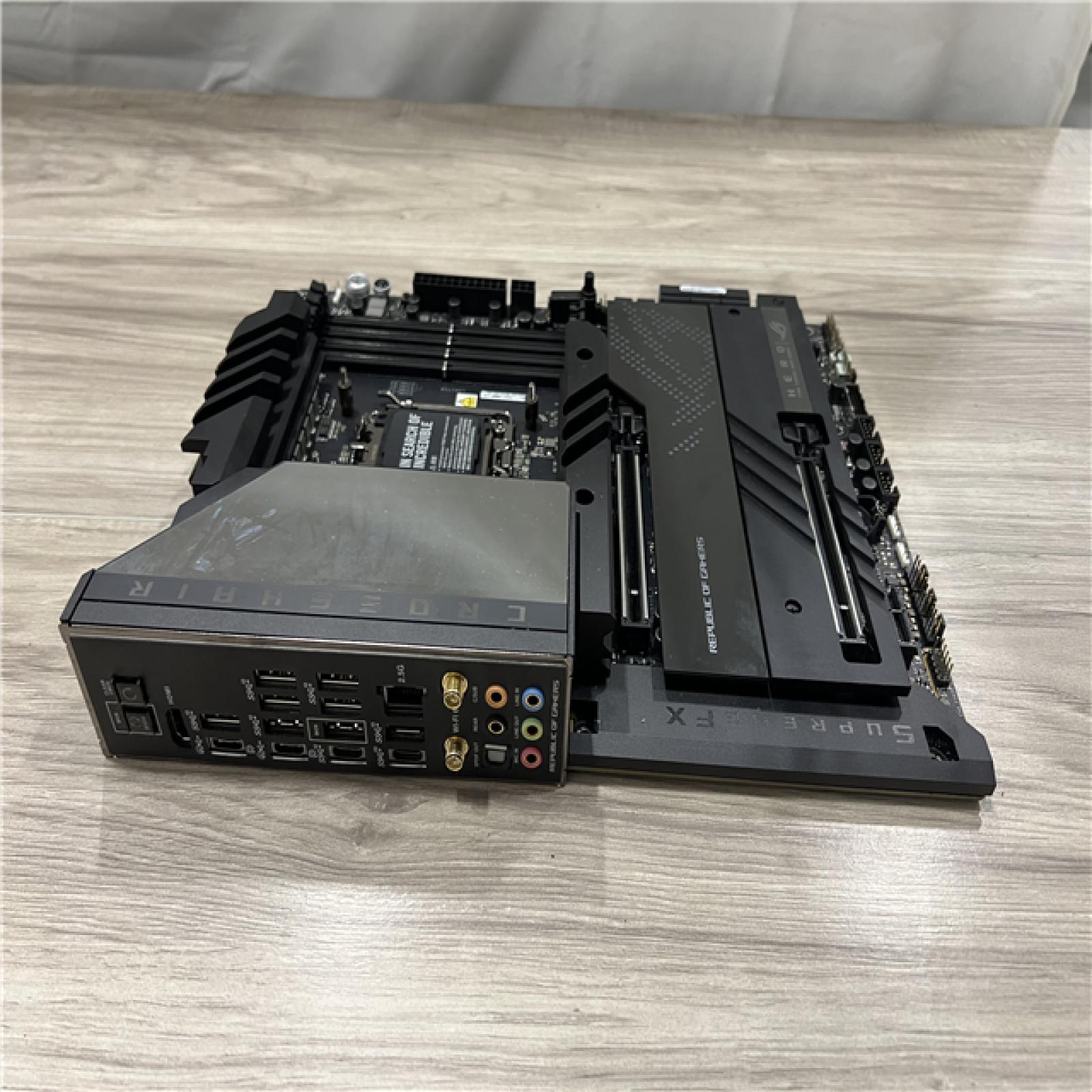 AS-IS ASUS ROG Crosshair X670E Hero AM5 ATX AMD Motherboard
