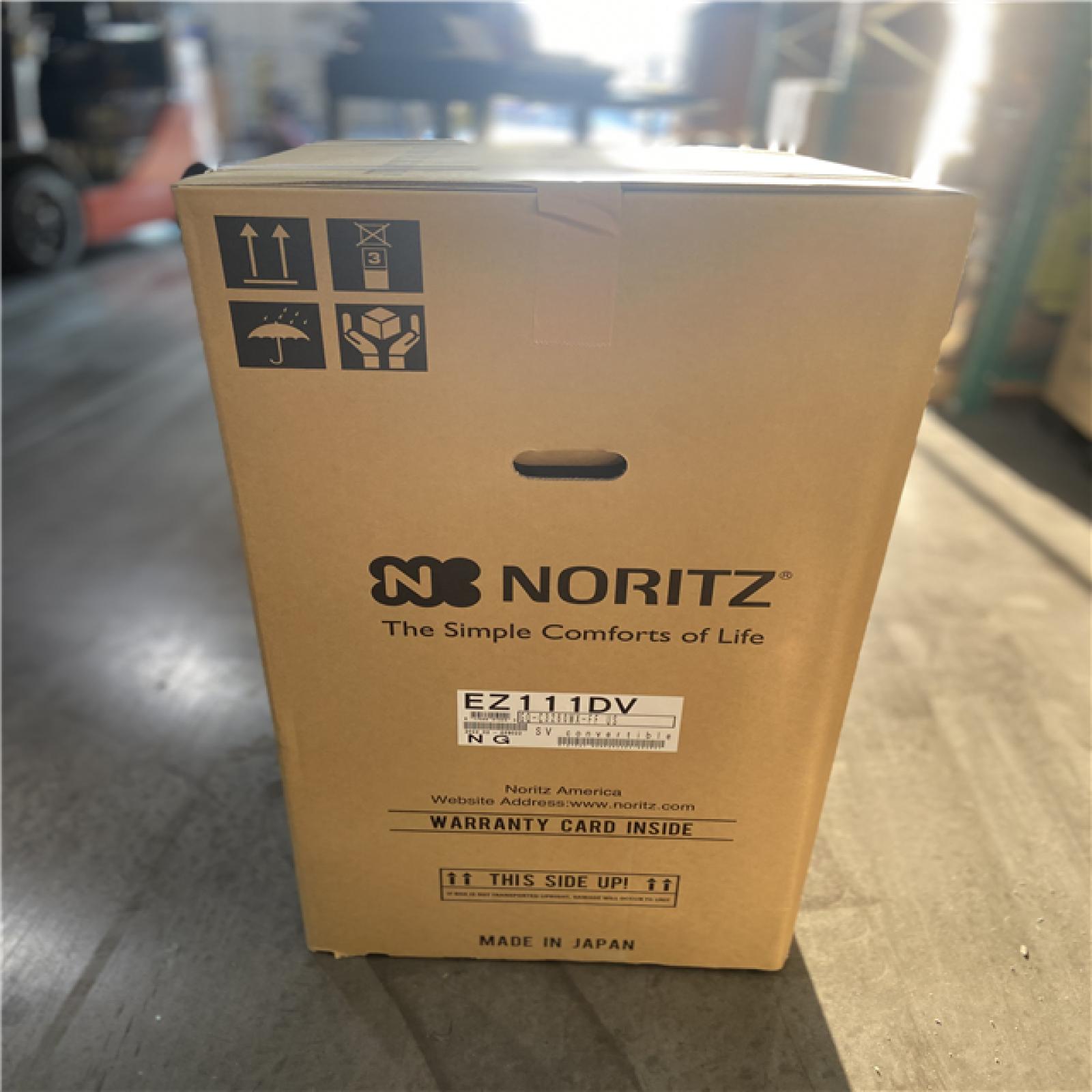 NEW! - Noritz EZ111 - Residential 199,900 BTU - Natural Gas Tankless Water Heater