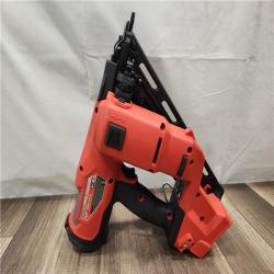 AS-IS- Milwaukee M18 FUEL 15 Ga. 18 Volt Brushless Angled Finish Nailer (TOOL ONLY)