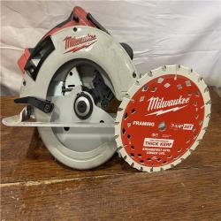 AS-IS Milwaukee Tools M18 FUEL 7-1/4 Circular Saw (Tool Only) 2834-20