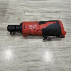 AS-IS Milwaukee 12V Lithium-Ion Cordless 3/8 in. Ratchet (Tool-Only)