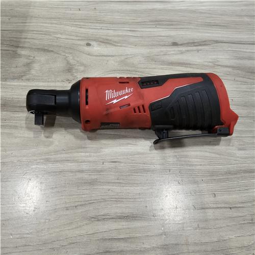 AS-IS Milwaukee 12V Lithium-Ion Cordless 3/8 in. Ratchet (Tool-Only)