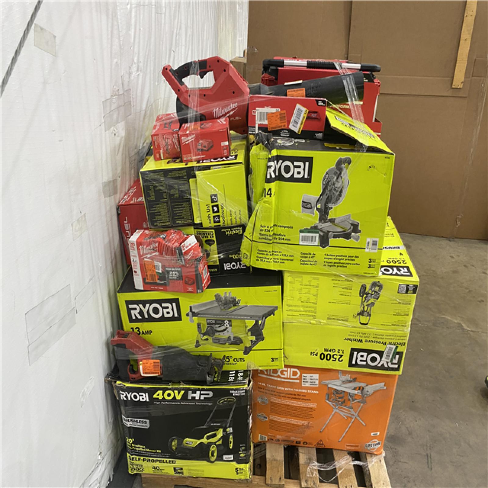 Houston Location AS IS - Tool Pallet