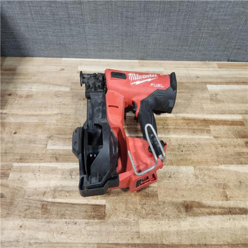 HOUSTON LOCATION - AS - IS Milwaukee FUEL 18-Volt Lithium-Ion Brushless Cordless Coil Roofing Nailer (Tool Only)