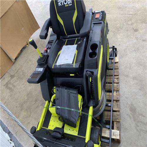 Houston Location AS IS - ryobi z30 LI 30 riding mower