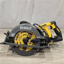 AS-IS DEWALT 60V FLEXVOLT MAX Cordless Wormdrive Style Circular Saw Kit
