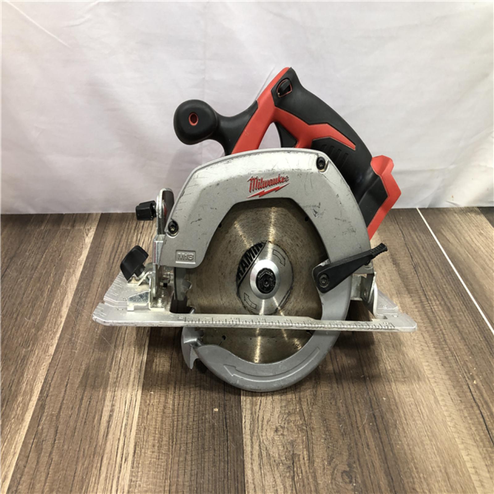 AS-IS Milwaukee 18V Lithium-Ion Cordless 6-1/2 in. Circular Saw (Tool-Only)