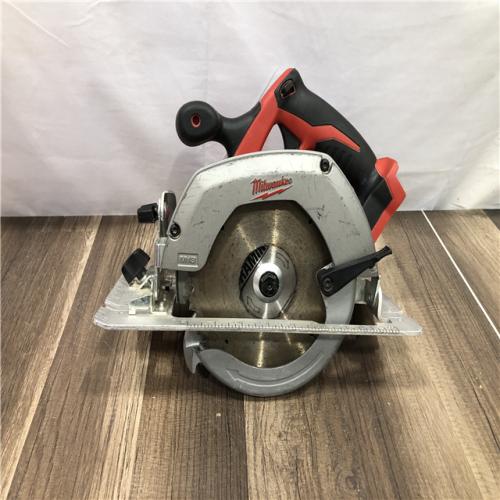 AS-IS Milwaukee 18V Lithium-Ion Cordless 6-1/2 in. Circular Saw (Tool-Only)