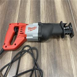 AS-IS Milwaukee 12 Amp SAWZALL Reciprocating Saw with Case