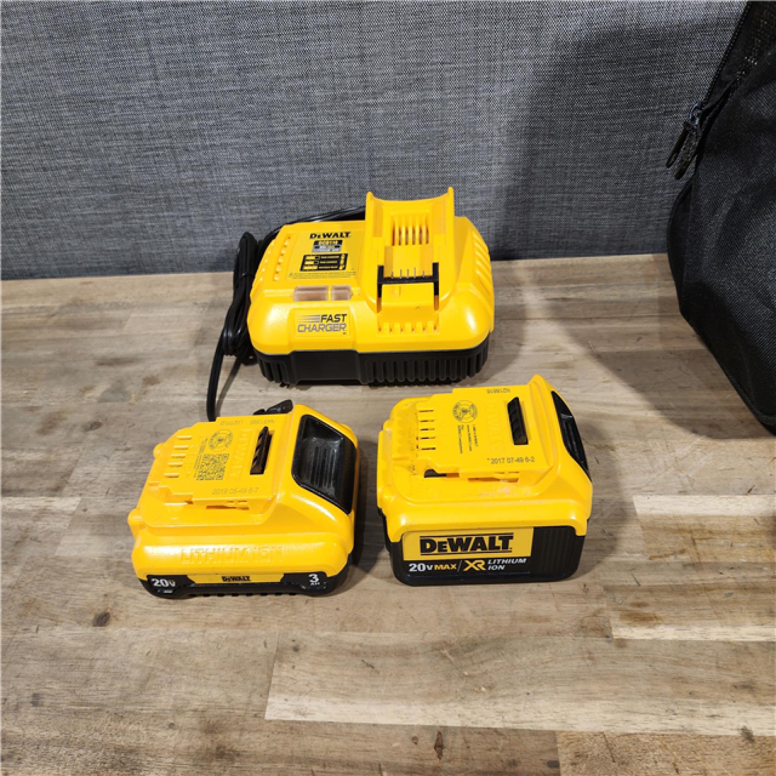 HOUSTON LOCATION - AS-IS DEWALT 2 TOOL COMBO KIT W/ (2) BATTERY & CHARGER