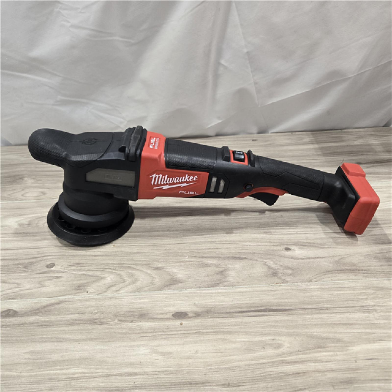 AS-IS Milwaukee M18 FUEL18V Lithium-Ion Cordless 15MM DA Polisher (Tool-Only)
