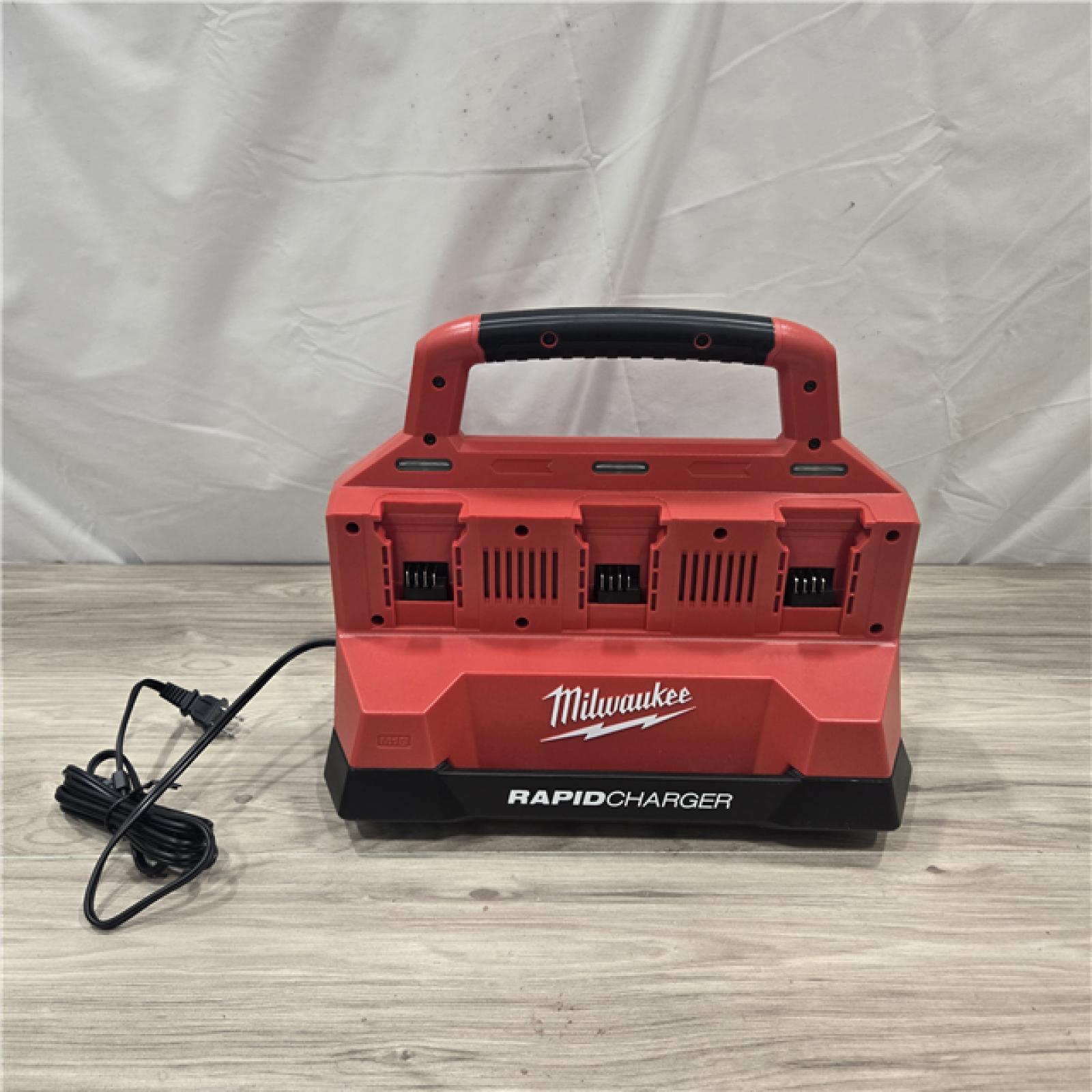 AS-IS Milwaukee M18 Packout Six Bay Rapid Charger (Tool-Only)