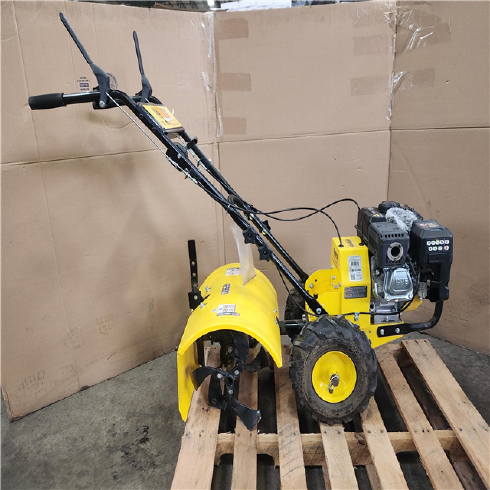 Phoenix Champion Power Equipment 19 in. 212cc 4-Stroke Gas Counter Rotating EPA Rear Tine Tiller with Self-Propelled Agricultural Tires