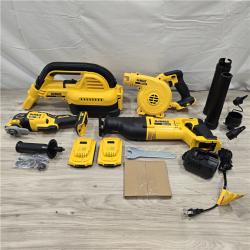 AS-IS DEWALT 20V MAX Brushed Cordless (10-Tool) Combo Kit