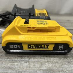 AS-IS DEWALT Atomic 20V Lithium-Ion Cordless Compact 1/2 in. Drill/Driver Kit