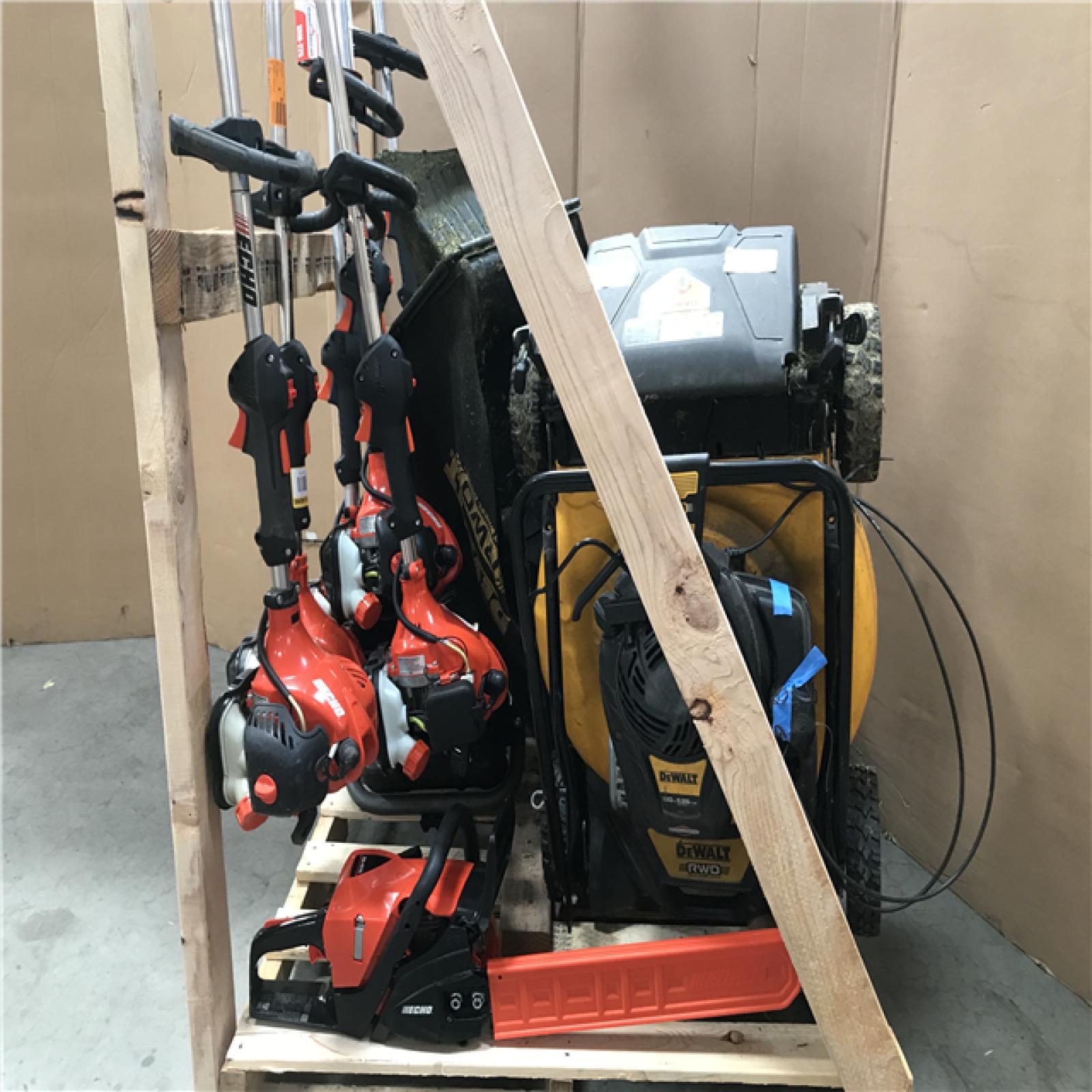 CALIFORNIA AS-IS OUTDOOR POWER EQUIPMENT