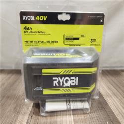 NEW- RYOBI 40-Volt Lithium-Ion 4 Ah High Capacity Battery
