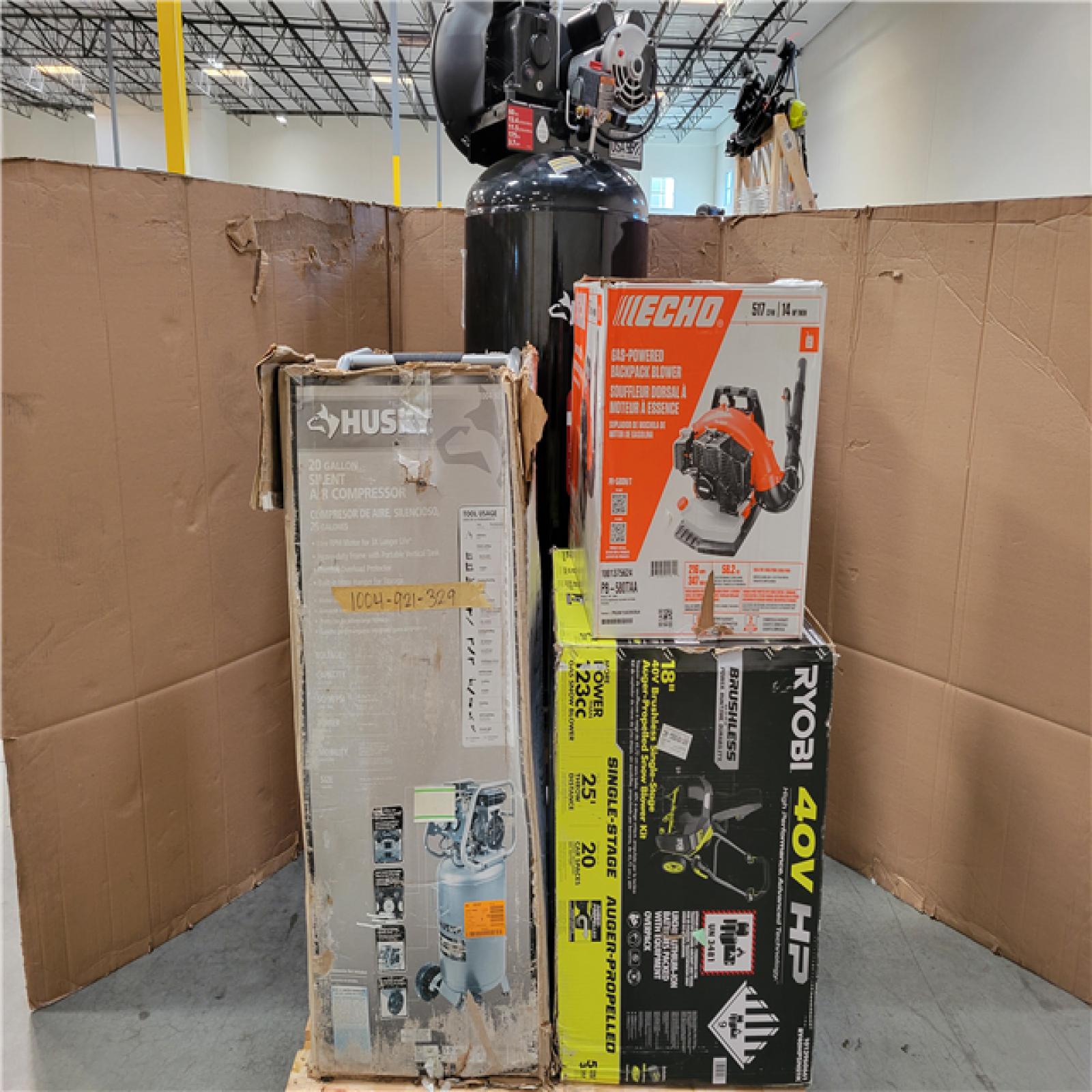 CALIFORNIA AS-IS OUTDOOR POWER EQUIPMENT