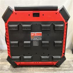 AS-IS Milwaukee  Lithium-Ion Cordless PACKOUT Radio/Speaker with Built-In Charger