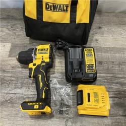 AS-IS DEWALT Atomic 20V Lithium-Ion Cordless Compact 1/2 in. Drill/Driver Kit