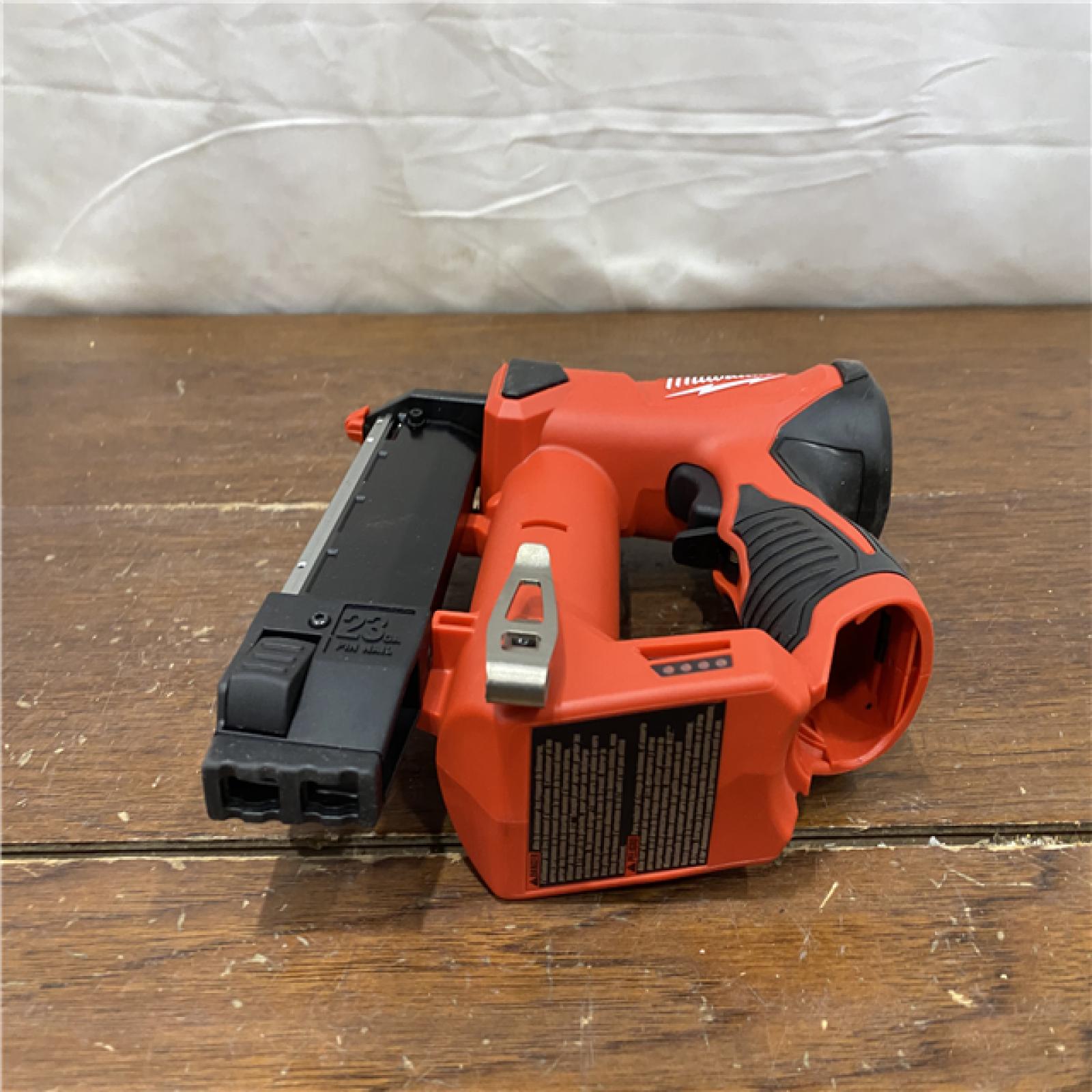 AS-IS Milwaukee 2540-20 12V 23 Gauge Cordless Pin Nailer (Tool Only)