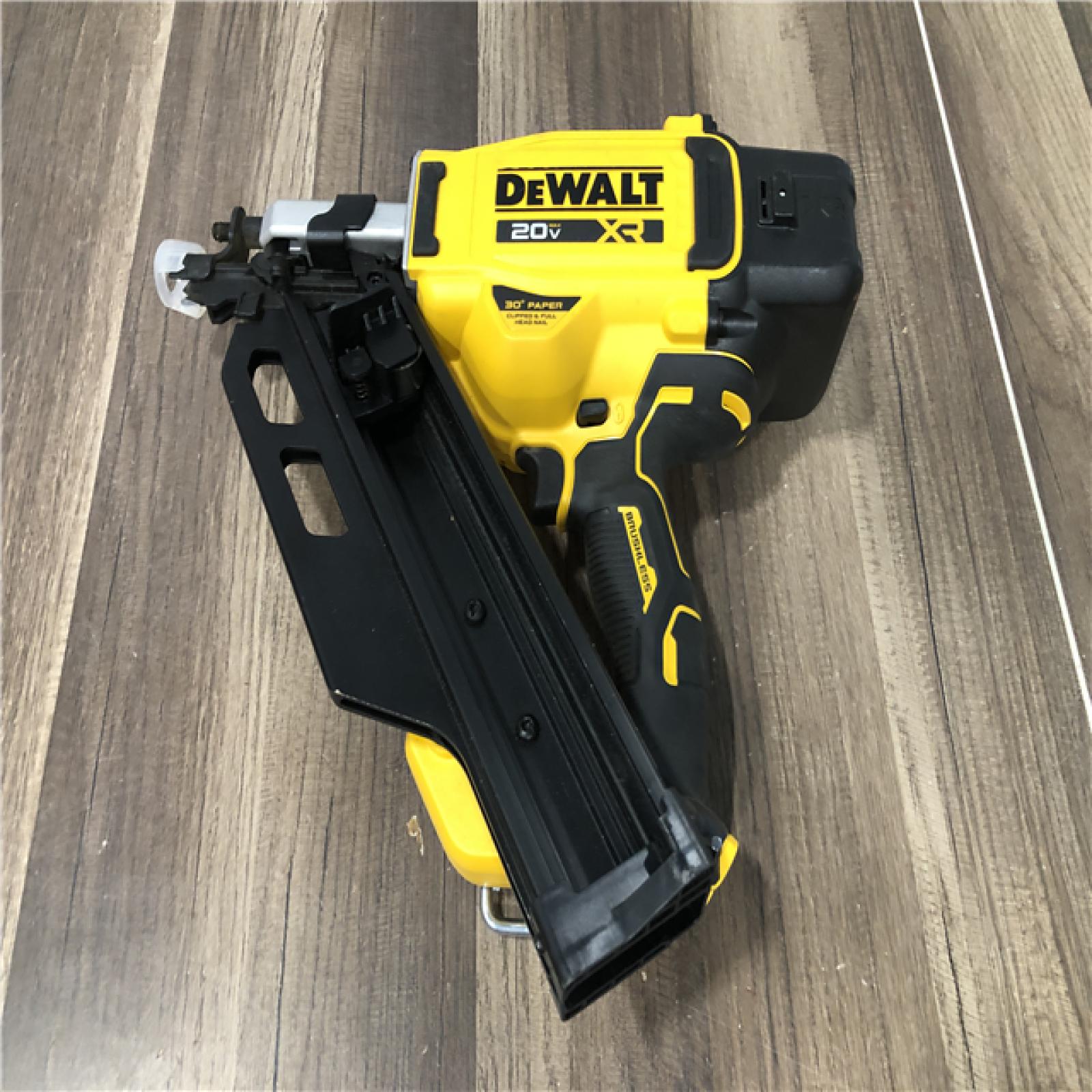 AS-IS  DEWALT 20-Volt 30° Cordless Framing Nailer (Tool-Only)
