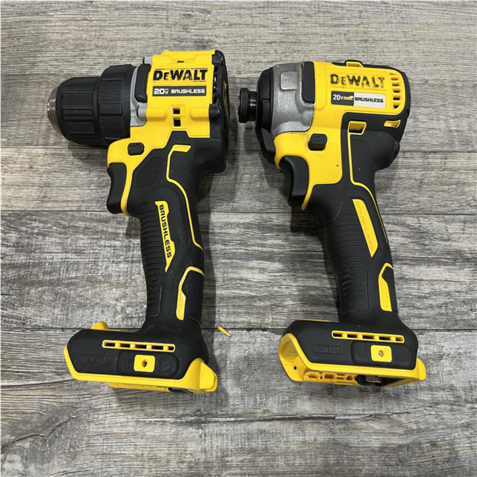 AS-IS DEWALT ATOMIC 20-Volt MAX Lithium-Ion Cordless Combo Kit