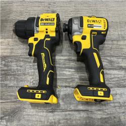 AS-IS DEWALT ATOMIC 20-Volt MAX Lithium-Ion Cordless Combo Kit