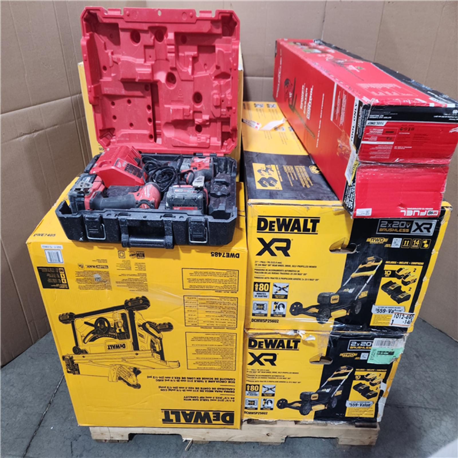 CALIFORNIA AS-IS TOOL PALLET