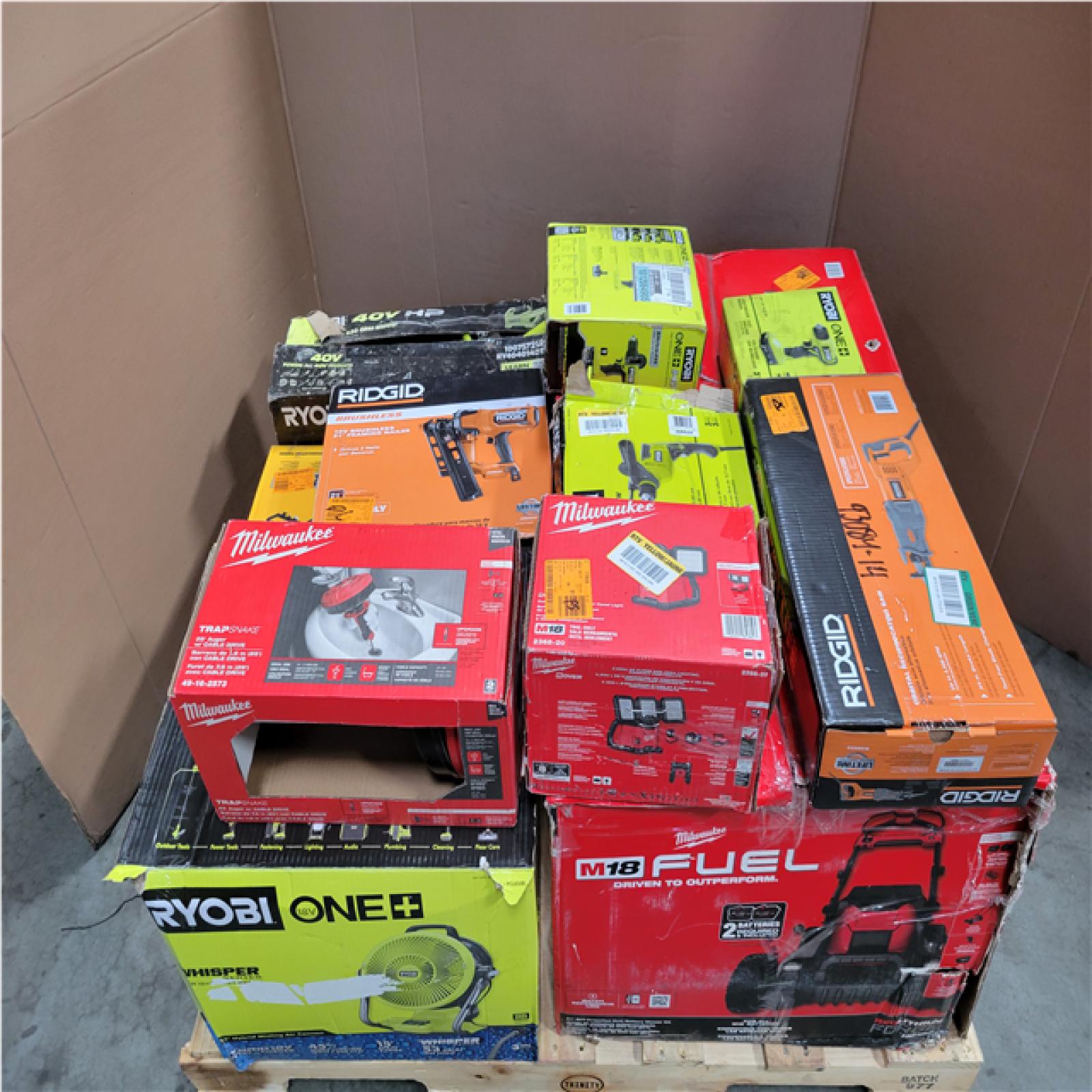 CALIFORNIA AS-IS TOOL PALLET