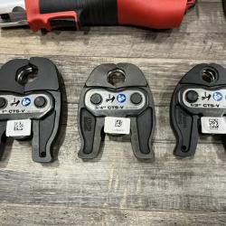 AS-IS Milwaukee 12-Volt Lithium-Ion FORCE LOGIC Copper Press Tool Kit