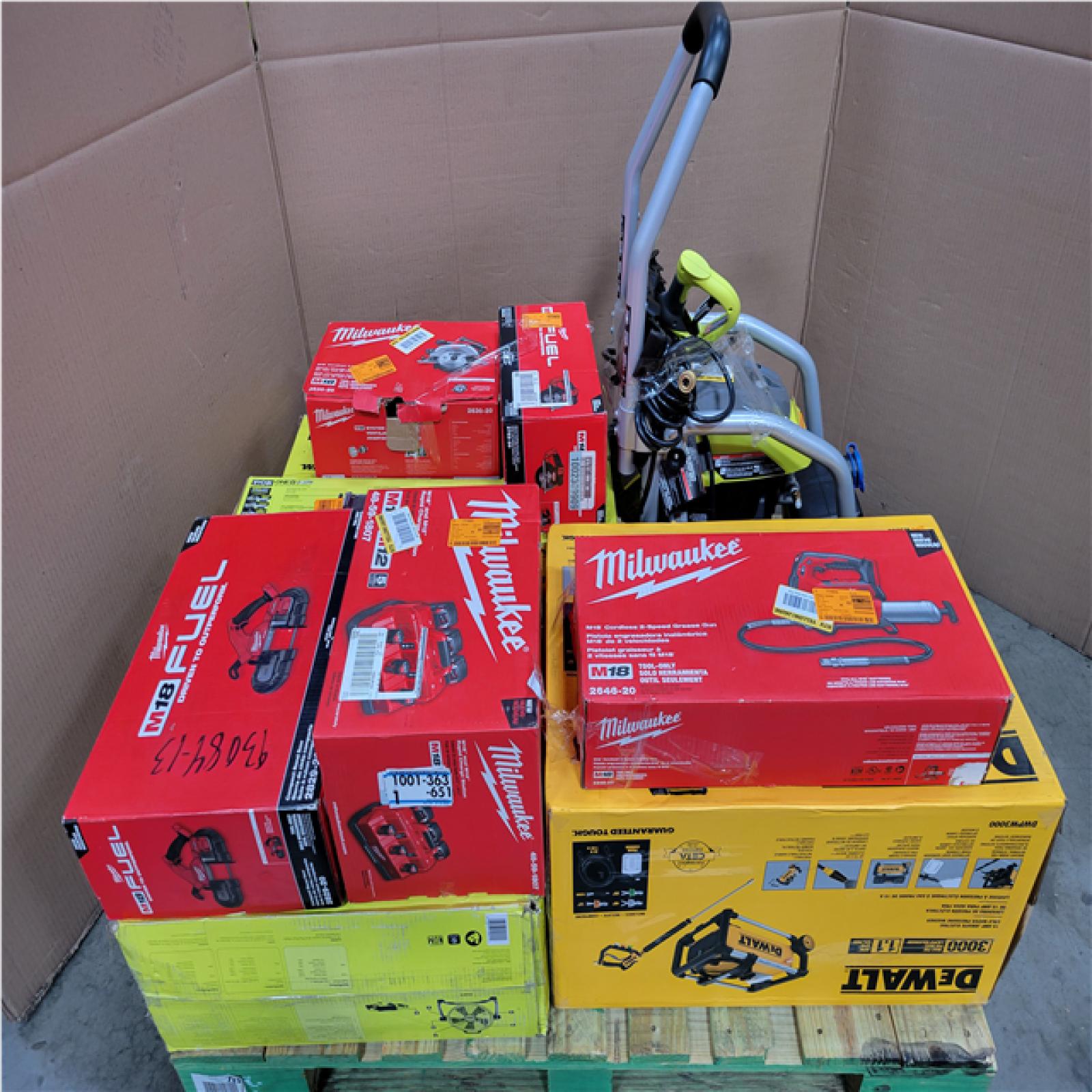 CALIFORNIA AS-IS TOOL PALLET