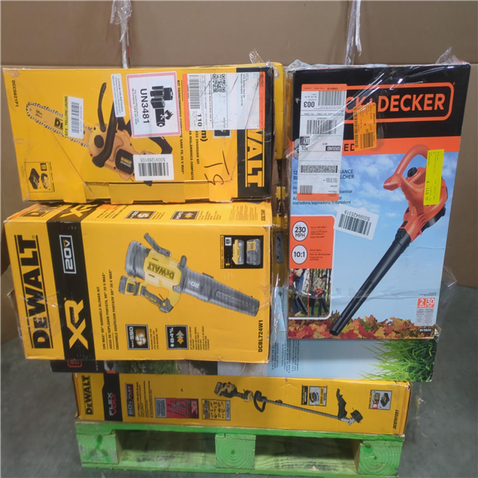 CALIFORNIA AS-IS TOOL PALLET