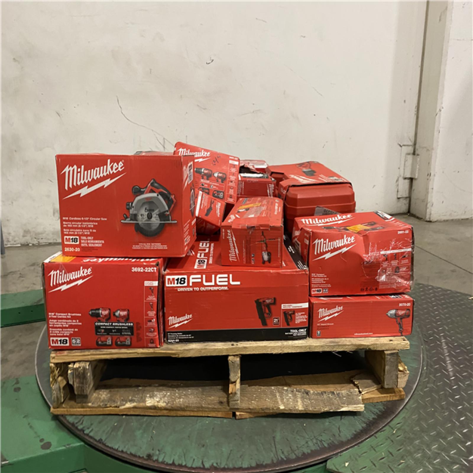 Dallas Location - As-Is MILWAUKEE Tool Pallet