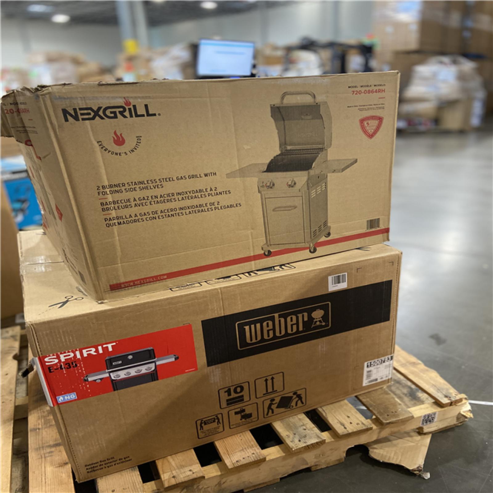 DALLAS LOCATION - MIXED GRILL PALLET - (2 UNITS)