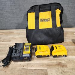HOUSTON LOCATION - AS-IS DEWALT 2 TOOL COMBO KIT W/ (2) BATTERY & CHARGER