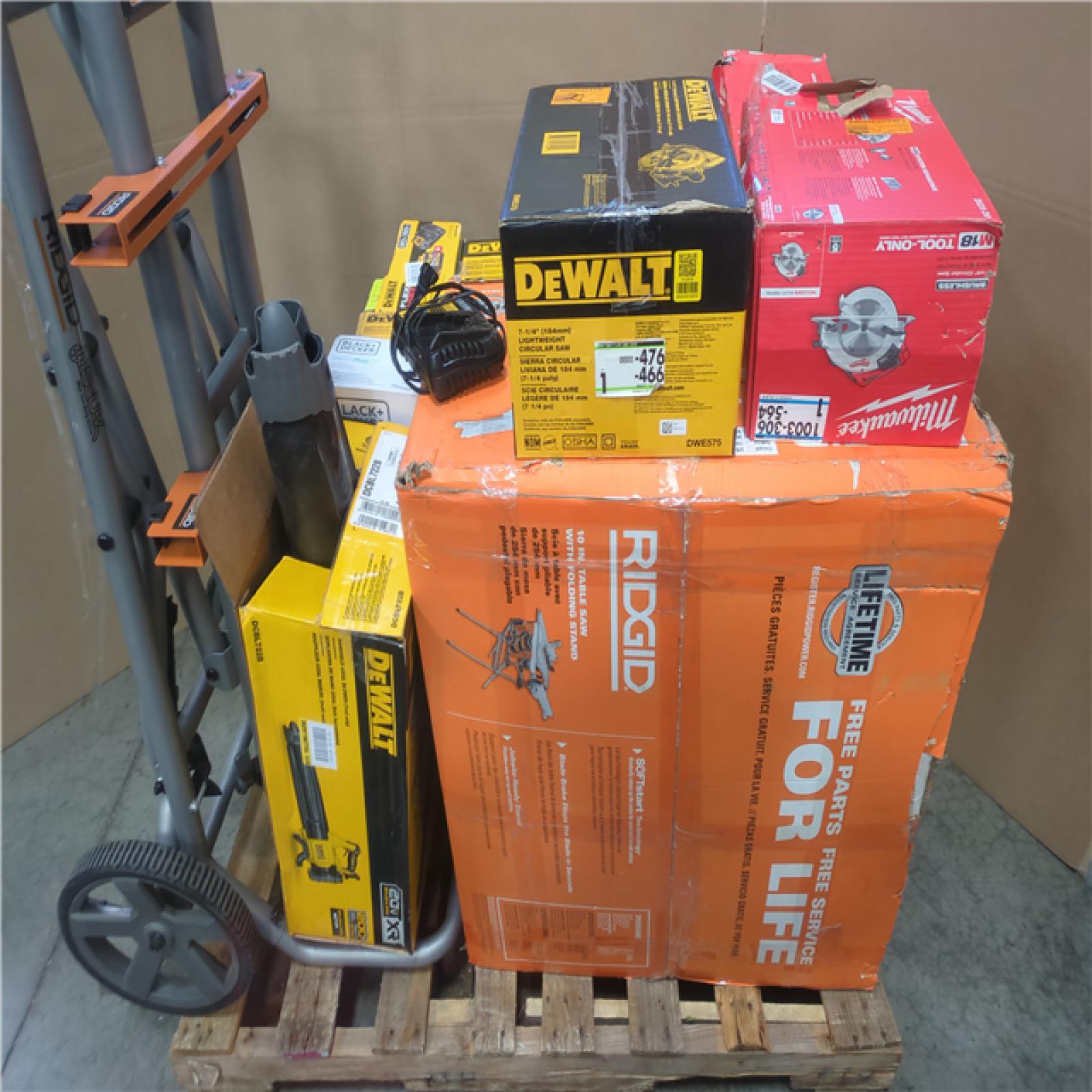 CALIFORNIA AS-IS TOOL PALLET