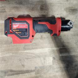HOUSTON LOCATION - AS-IS M18 18V Lithium-Ion Cordless Short Throw Press Tool Kit with 3 PEX Crimp Jaws (2) 2.0 Ah Batteries and Charger