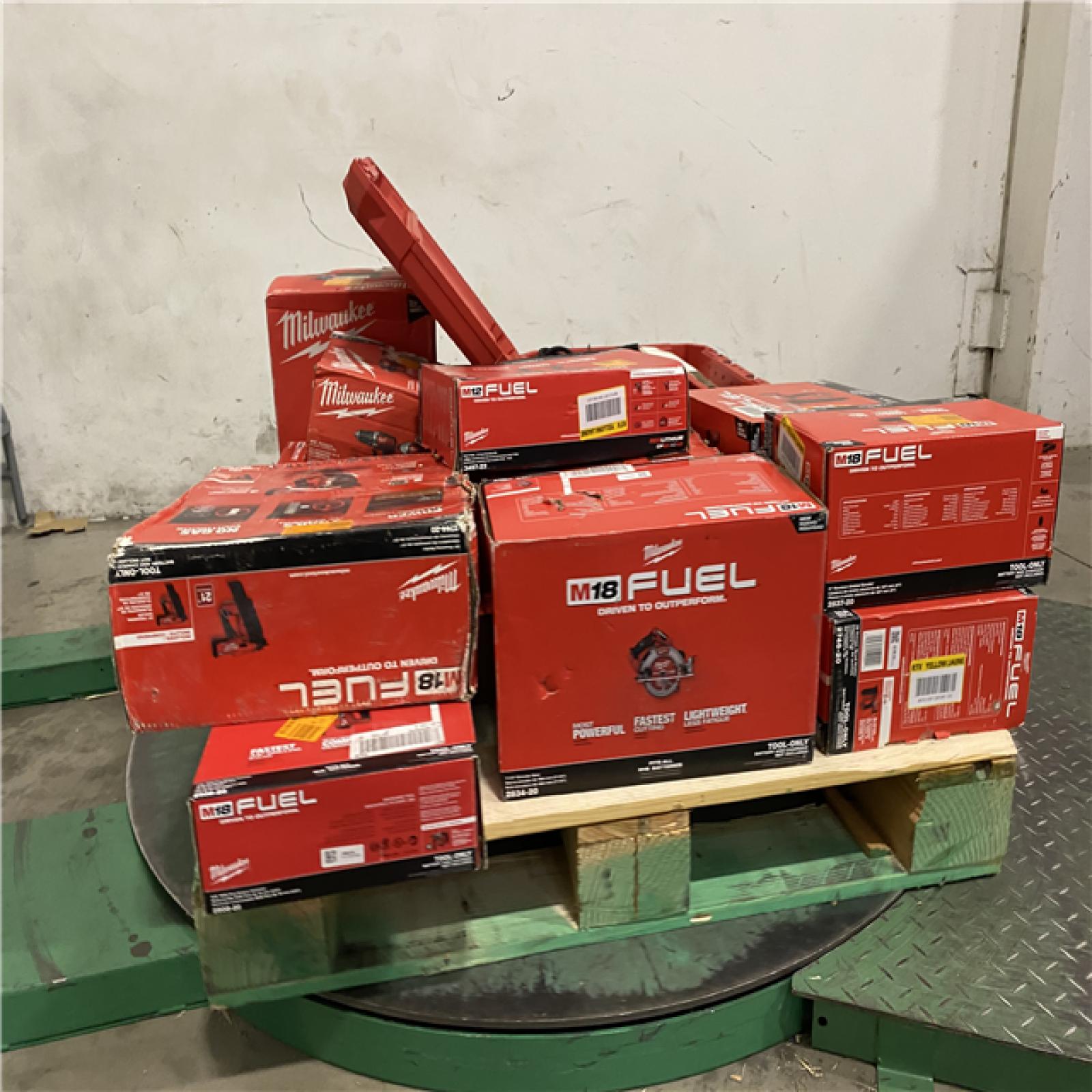 Dallas Location - As-Is MILWAUKEE Tool Pallet