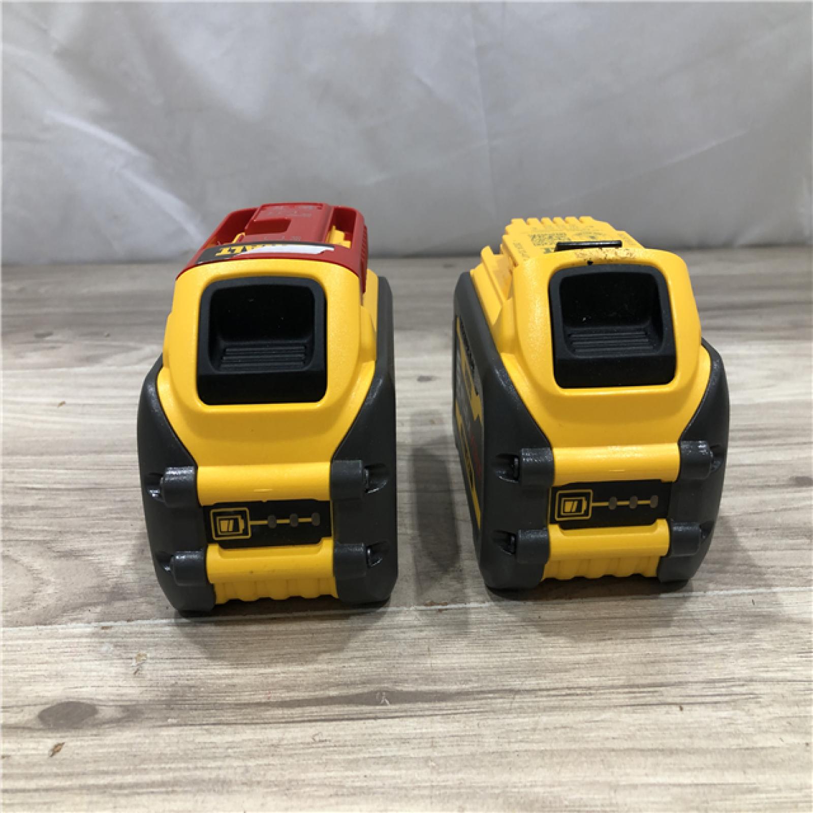 AS-IS DEWALT FLEXVOLT 20-Volt/60-Volt MAX Lithium-Ion 6.0Ah Battery Pack (2-Pack)