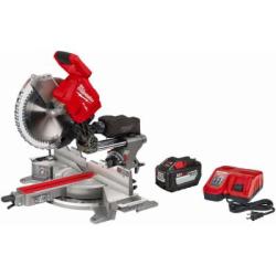 NEW - Milwaukee M18 Fuel 12 in. Cordless Brushless Dual-Bevel Compound Miter Saw Kit (Battery & Charger)
