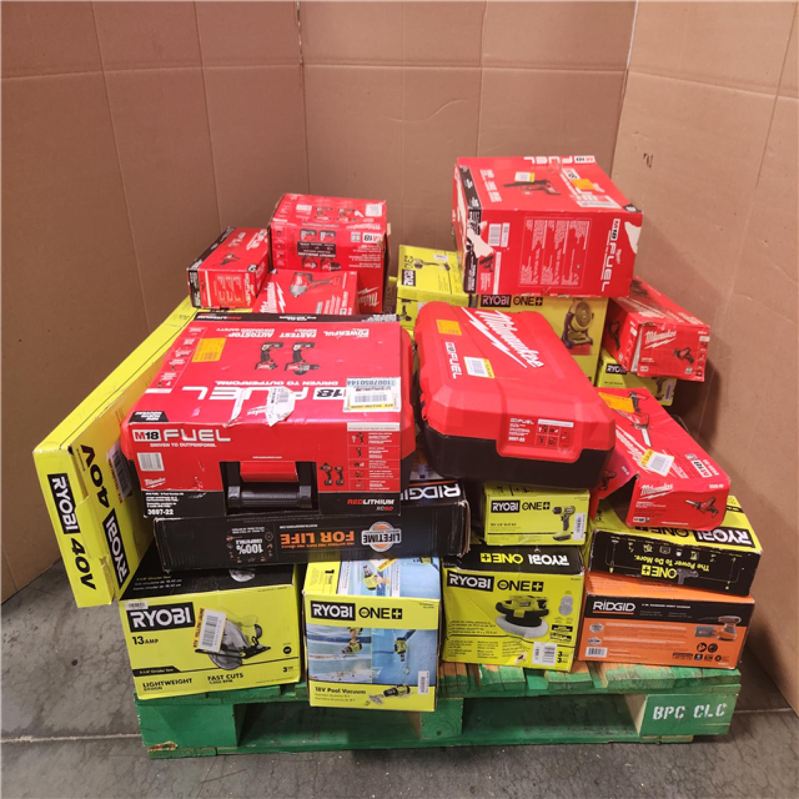 CALIFORNIA AS-IS TOOL PALLET