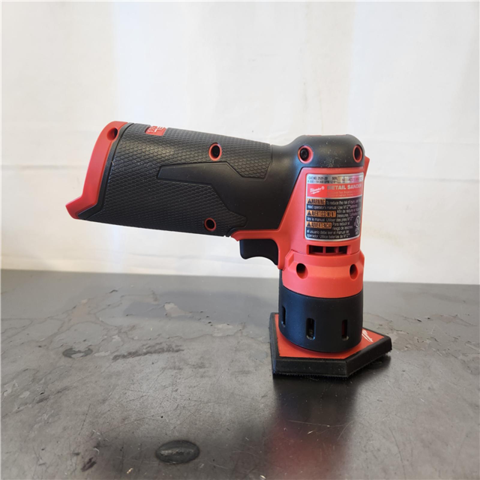 AS-IS- Milwaukee M12 FUEL Orbital Detail Sander | for Boats | by West Marine