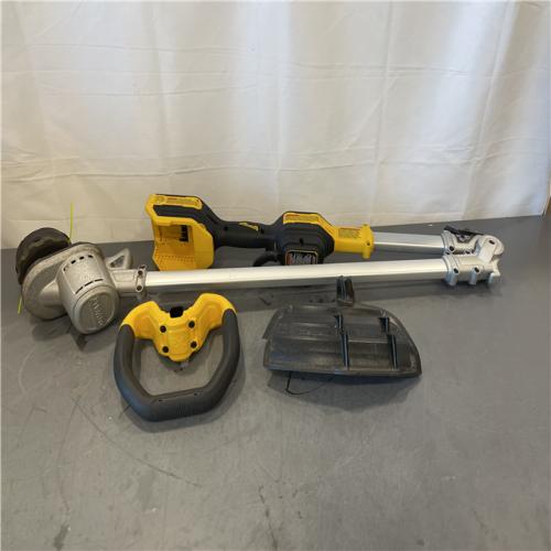 AS-IS - DEWALT 20V MAX 14 in. Brushless Cordless Battery Powered Foldable String Trimmer