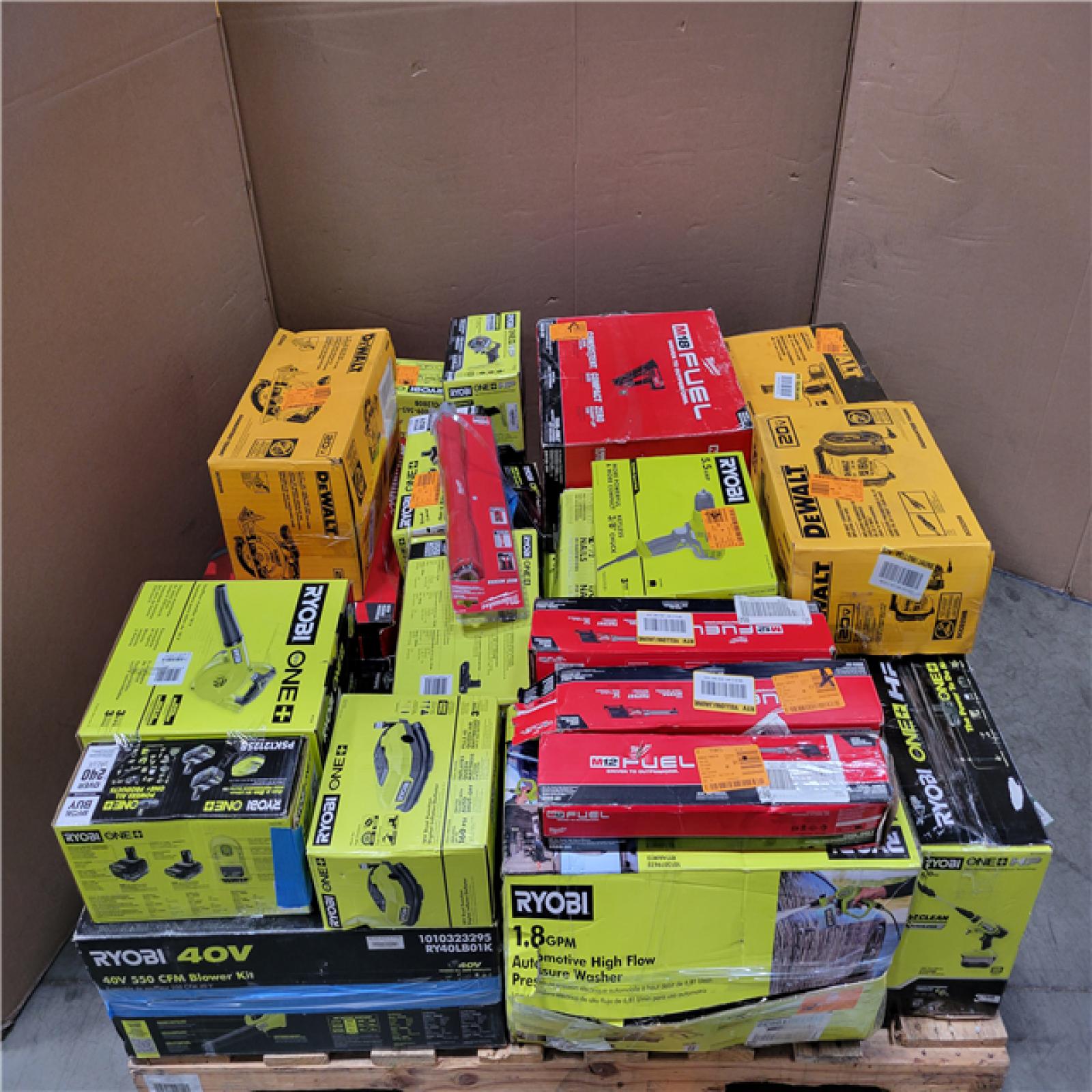 CALIFORNIA AS-IS TOOL PALLET