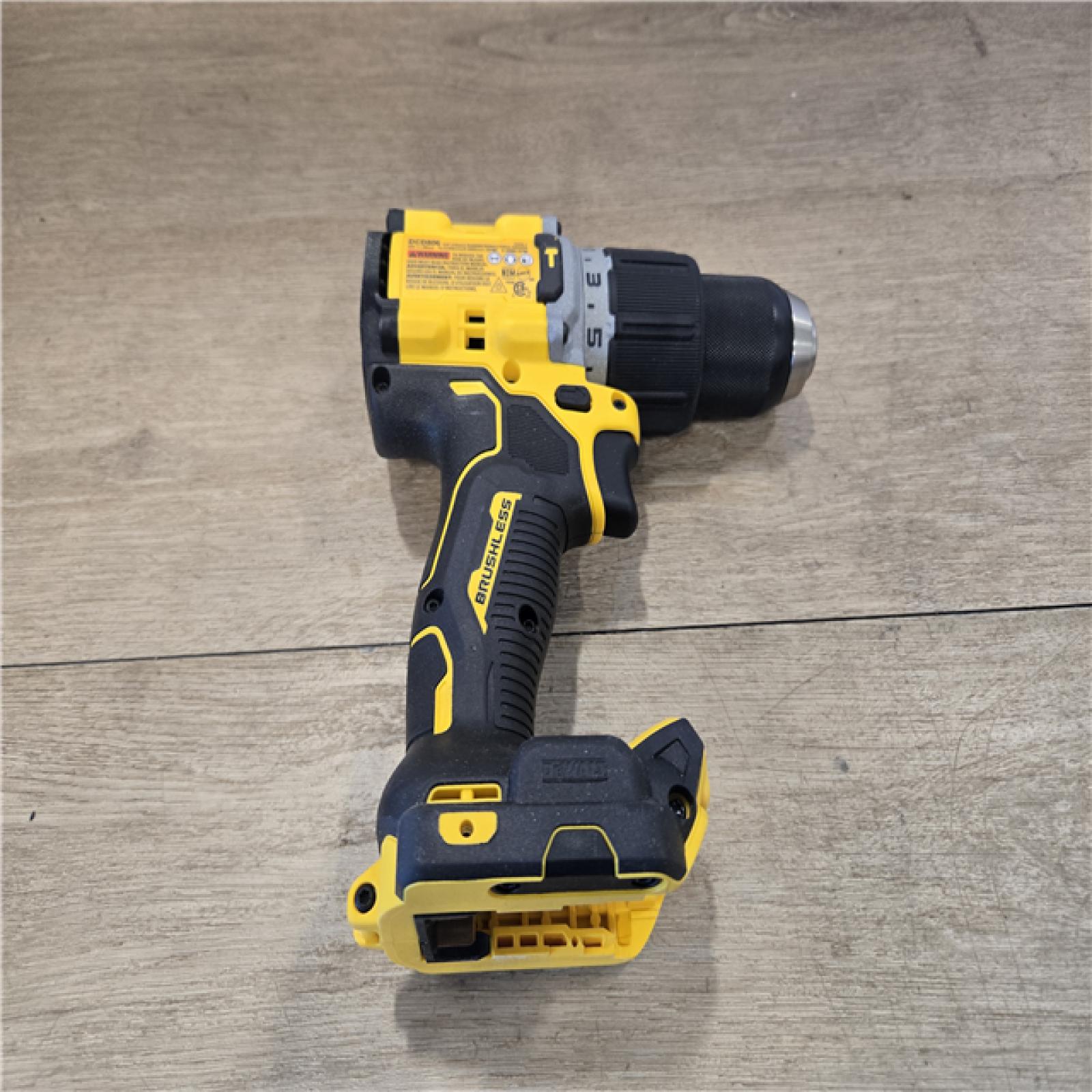 AS-IS DEWALT 20V XR Cordless 1/2 in. Hammer Drill (Tool-Only)