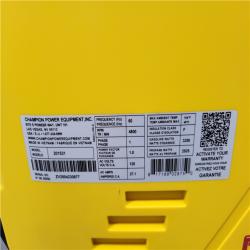 CALIFORNIA AS-IS  CHAMPION 4500 STARTING WATTS/ 3250 RUNNING WATTS GENERATOR INVERTER